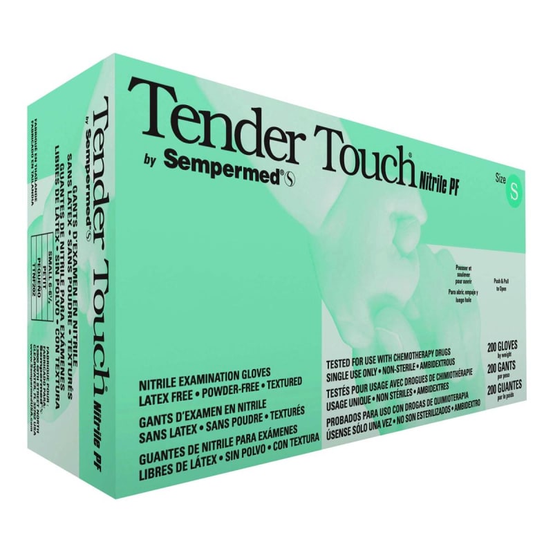 Harps USA Inc Tender Touch® Nitrile Exam Glove, Small, Lavender Harps USA Inc Tender Touch® Nitrile Exam Glove, Small, Lavender