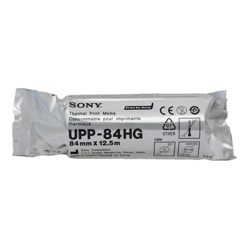 S & W Healthcare Thermal Printer Paper Sony® 104 Prints 84 mm X 12-1/2 Meter Black / White S & W Healthcare Thermal Printer Paper Sony® 104 Prints 84 mm X 12-1/2 Meter Black / White