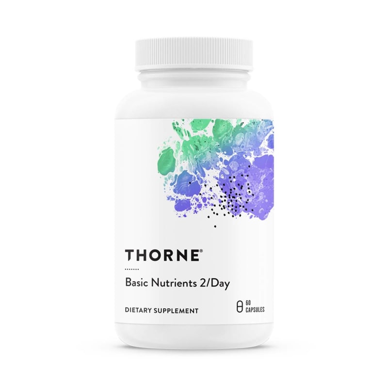 Thorne Research Inc ThorneÂ® Basic Nutrients 2/Day Dietary Supplement