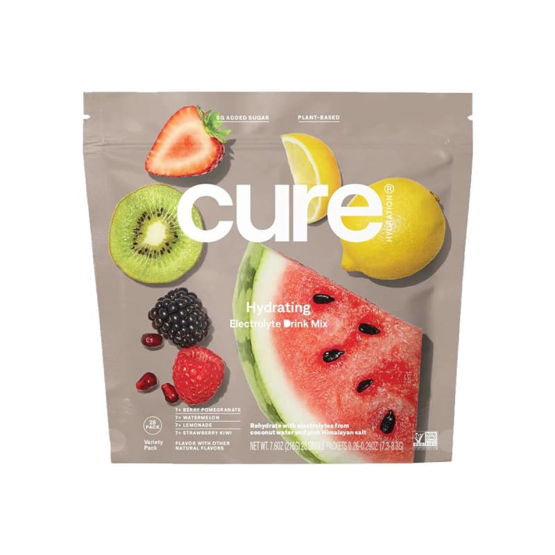 Cure Hydration Oral Electrolyte Solution Cure Berry Pomegranate / Watermelon / Lemonade / Strawberry Kiwi