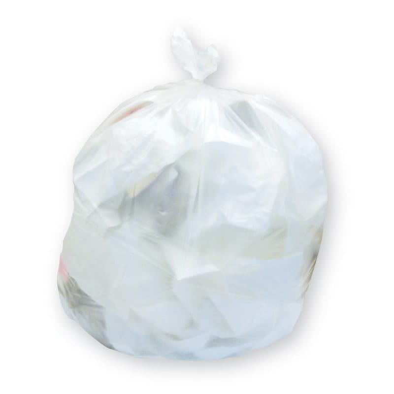 RJ Schinner Co Trash Bag Inteplast Group 16 gal. 0.50 mil 24 X 32 Inch White Star Seal Bottom Coreless Roll RJ Schinner Co Trash Bag Inteplast Group 16 gal. 0.50 mil 24 X 32 Inch White Star Seal Bottom Coreless Roll