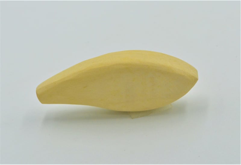 2.5" Flat Sided, Bull nose, Wooden lure blank (crankbait)