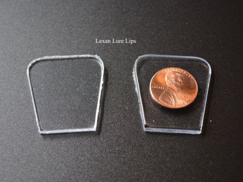Square Bill Clear Poly Carbonate Lips for Musky Square Bill Clear Poly Carbonate Lips for Musky