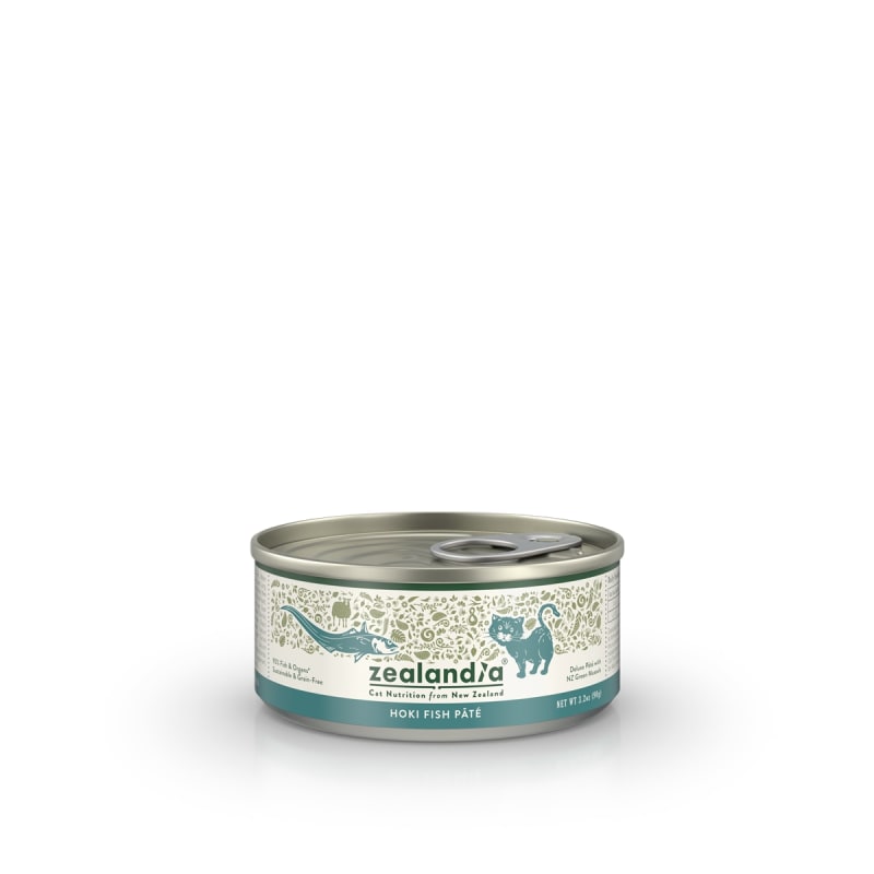 Zealandia Hoki Fish Pâté Wet Cat Food-24, 3.2 oz cans