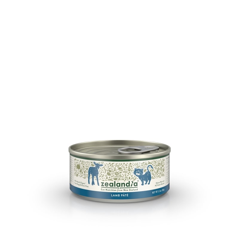 Zealandia Lamb Pâté Wet Cat Food- 24,3.2 oz cans