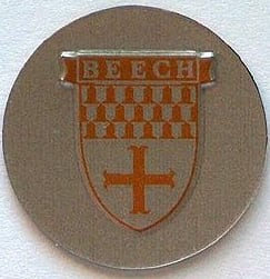 Beechcraft Seat Belt Buckle Emblem