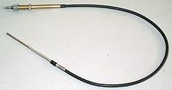 Bonanza 52" Throttle-Mixture Vernier Control Cable Assembly