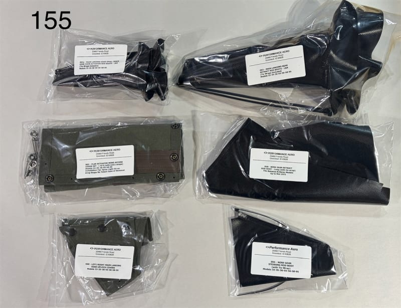 Complete Set of Landing Gear Covers and Boots