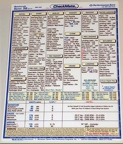 Travel-Air/Baron  Model Specific Checklists