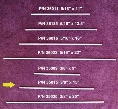 Stainless Steel Linkage Rod<br><font color="red">35015</font>