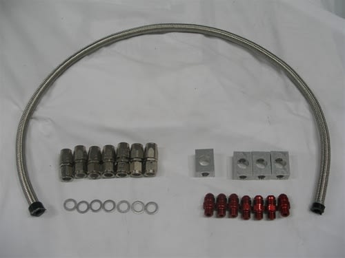 48 IDA STAINLES BRAIDED FUEL LINE KIT<br><font color="red">99008.922</font>