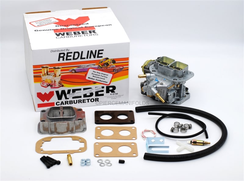 Toyota 22 R 4 WD Weber Conversion Kit K8749 CA Legal