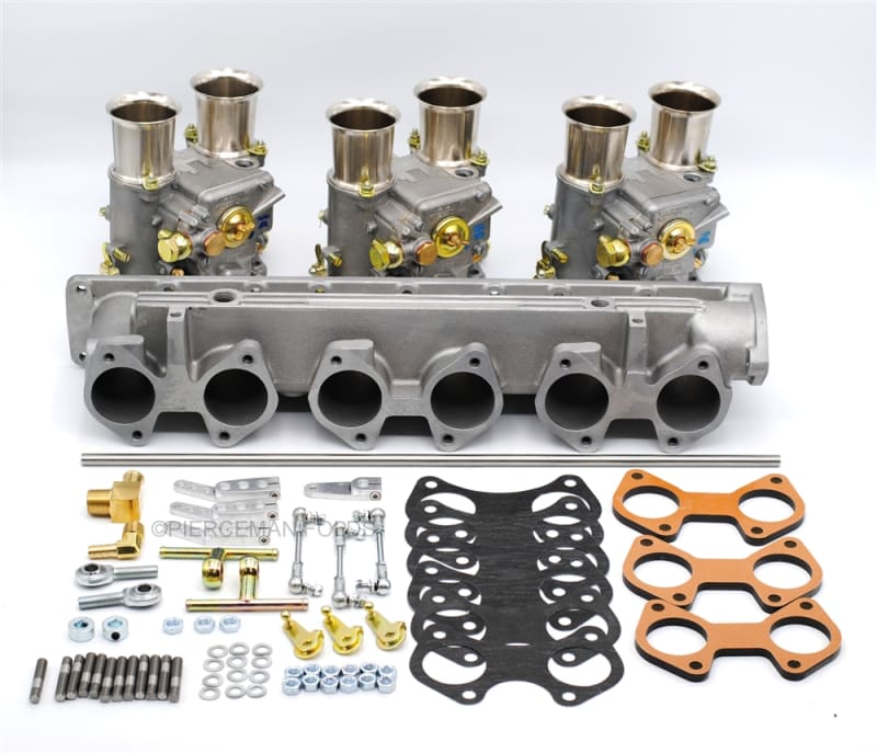 photo of Weber Triple 48 DCO Conversion for Jaguar XKE P13-006-48 from Pierce Manifolds