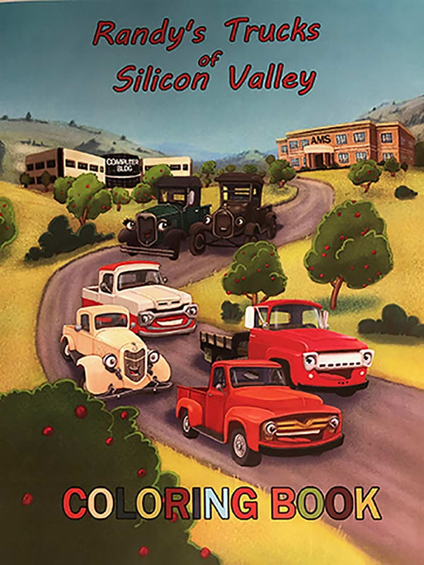 Randy's Trucks Coloring Book