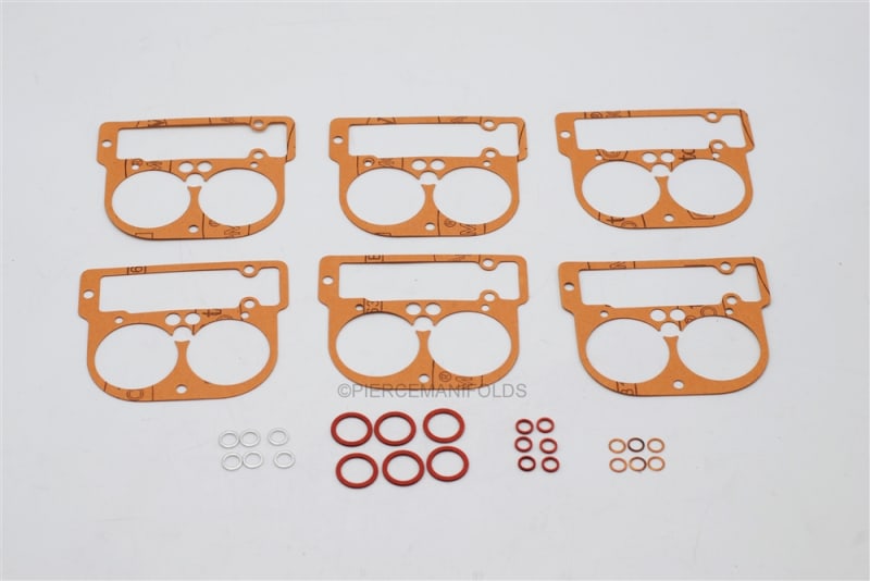Weber 40 DCN Gasket Set for 6 Carbs<br><font color="red">W90778</font>