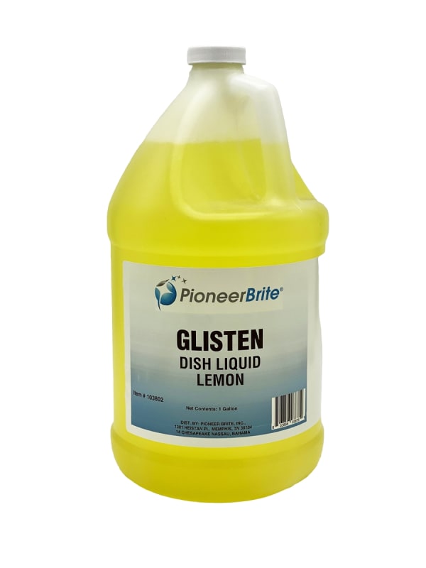 Glisten Dish Liquid, Lemon Scent
