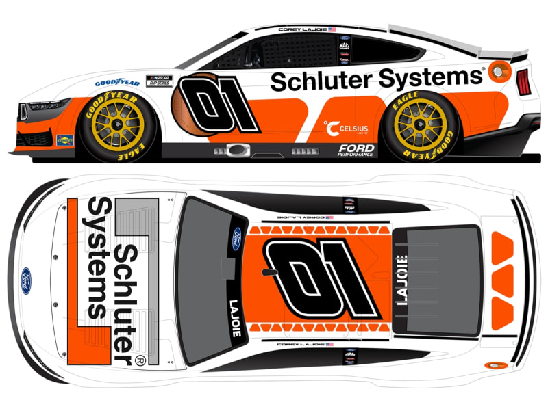 **Preorder** COREY LAJOIE SCHLUTER SYSTEMS WHITE 1:24 ARC DIECAST