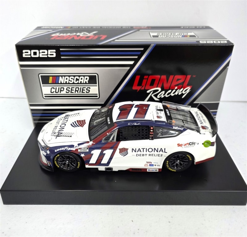 2025 Denny Hamlin #11 National Debt Relief 1/24 HO