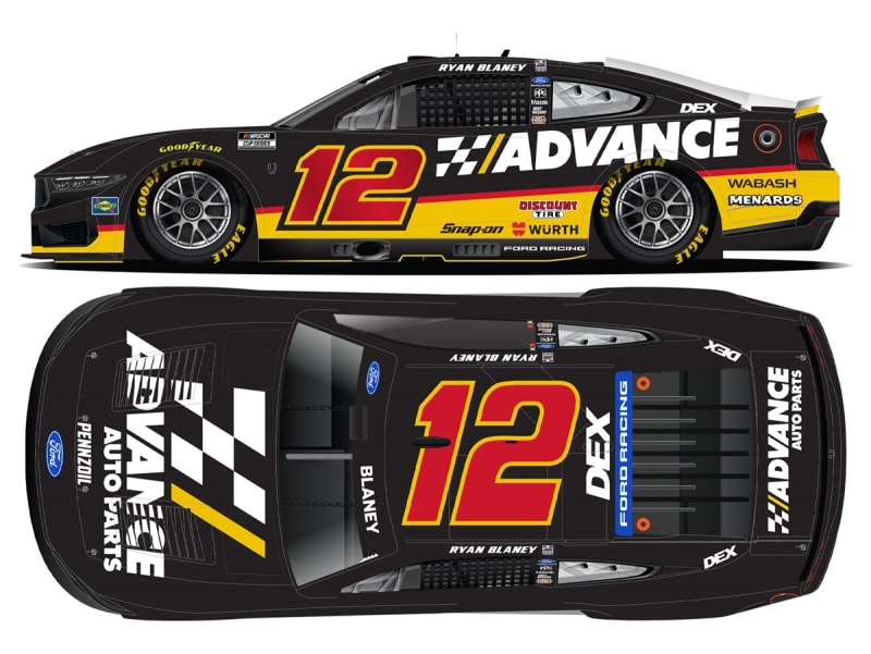 **Preorder** RYAN BLANEY 2026 ADVANCE AUTO PARTS 1:24 ELITE DIECAST