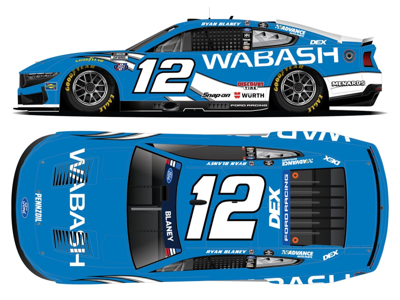 **Preorder** RYAN BLANEY 2026 WABASH 1:24 FLASHCOAT SILVER