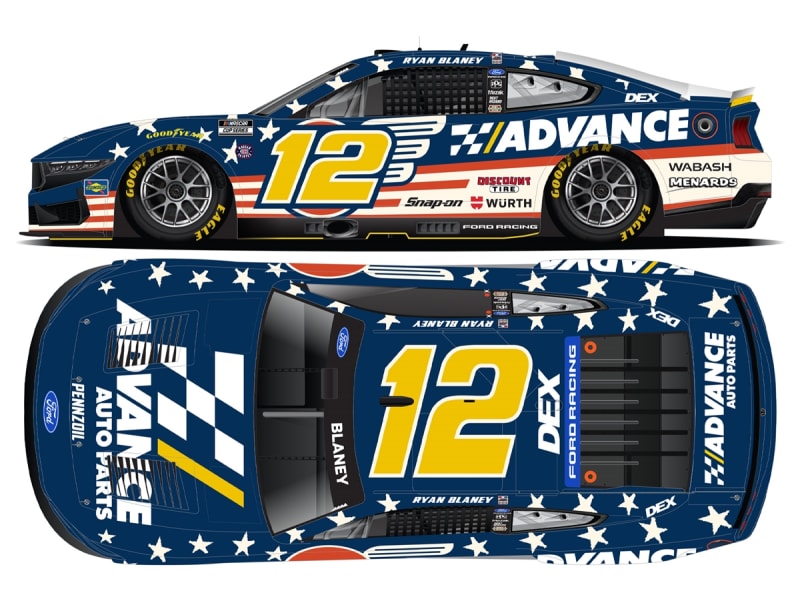 **Preorder** RYAN BLANEY 2026 ADVANCE AUTO PARTS PATRIOTIC 1:64 ARC DIECAST