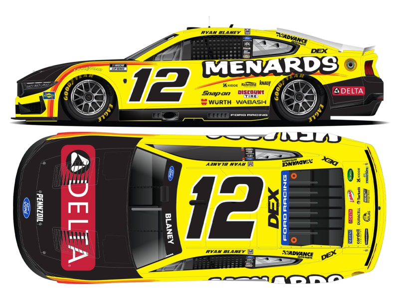 **Preorder** RYAN BLANEY 2026 MENARDS/DELTA 1:64 ARC DIECAST