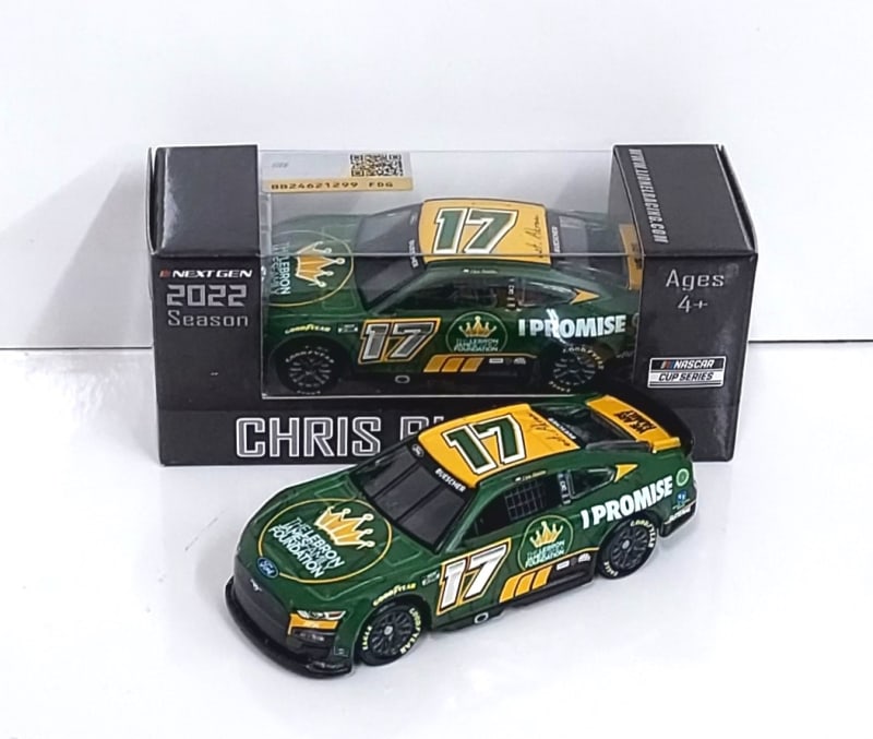 2022 Chris Buescher #17 LeBron James Foundation 1:64