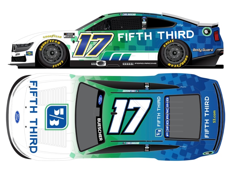 **Preorder**Autographed  CHRIS BUESCHER 2026 FIFTH THIRD 1:24 AUTOGRAPH ARC DIECAST