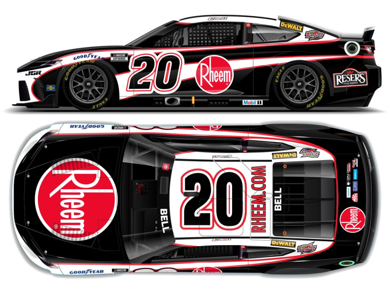 CHRISTOPHER BELL 2025 RHEEM 1:24 ARC DIECAST