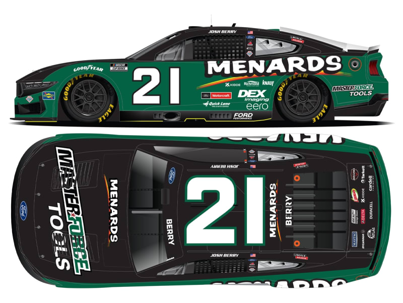 **Preorder** JOSH BERRY 2025 MENARDS/MASTERFORCE 1:24 ARC DIECAST