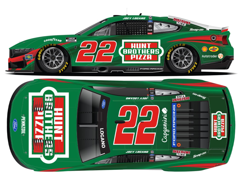 **Preorder** JOEY LOGANO 2026 HUNT BROTHERS PIZZA 1:24 ARC DIECAST