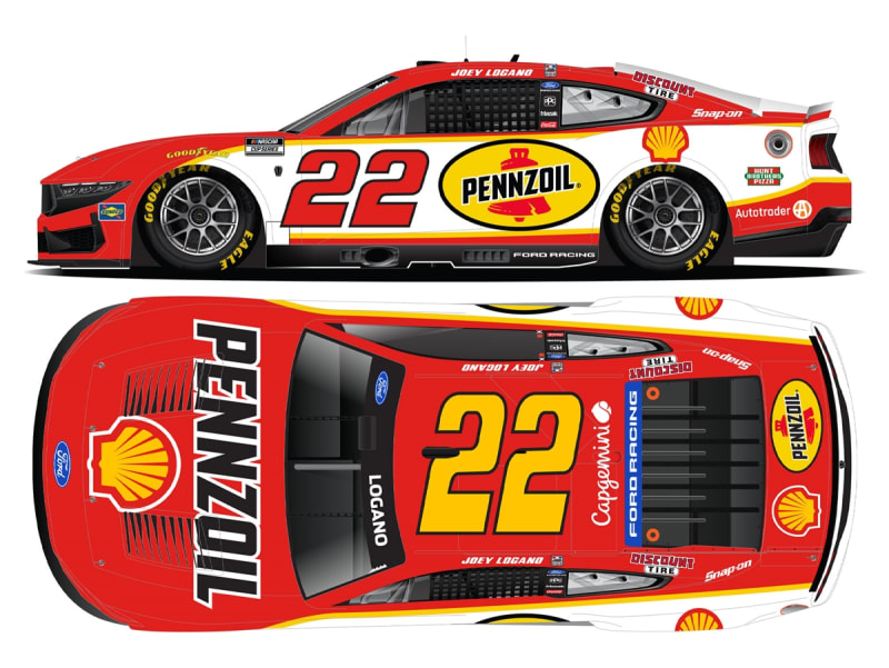 **Preorder** JOEY LOGANO 2026 SHELL-PENNZOIL SPECIAL 1:24 LIQUID COLOR