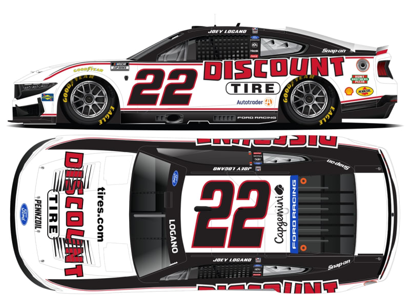 **Preorder** JOEY LOGANO 2026 DISCOUNT TIRE 1:64 ARC DIECAST