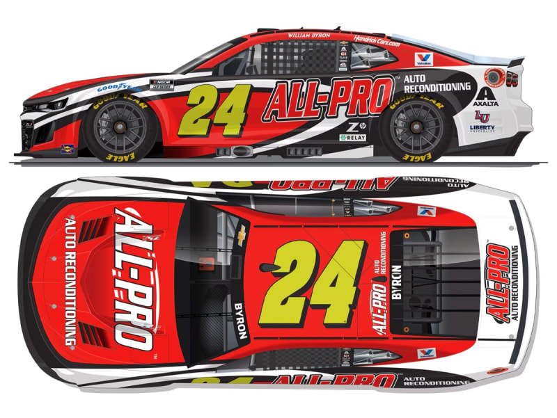 **Preorder** WILLIAM BYRON 2025 ALL-PRO 1:64 ARC DIECAST