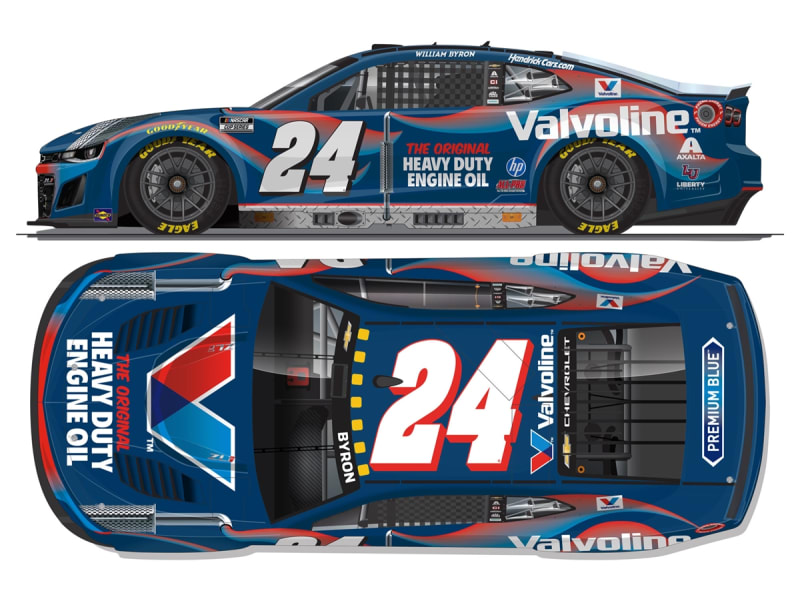 **Preorder** WILLIAM BYRON 2026 VALVOLINE HEAVY DUTY 1:24 ELITE DIECAST