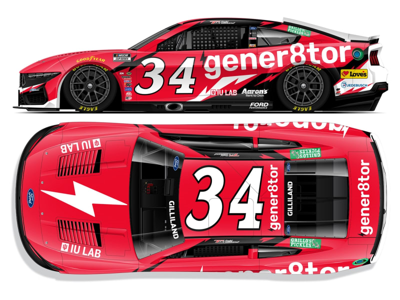 **Preorder** TODD GILLILAND 2025 GENER8TOR 1:24 ARC DIECAST