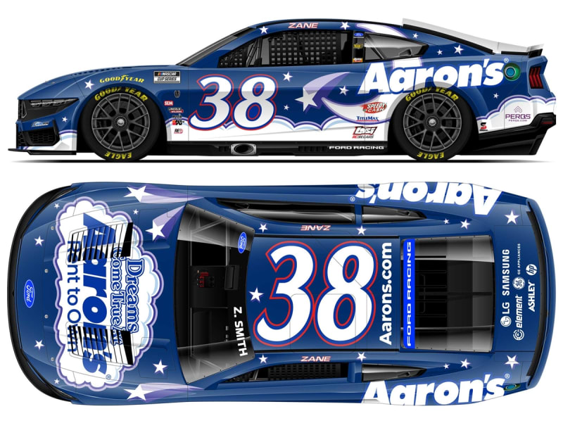 **Preorder** ZANE SMITH 2026 AARON'S DREAM MACHINE 1:24 COLOR CHROME ARC DIECAST
