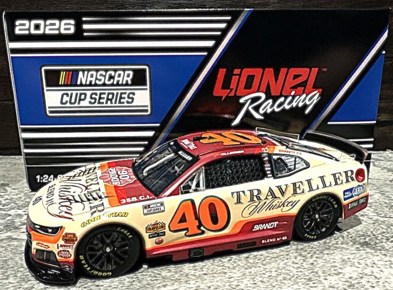 JUSTIN ALLGAIER 2026 TRAVELLER WHISKEY 1:24 ARC DIECAST