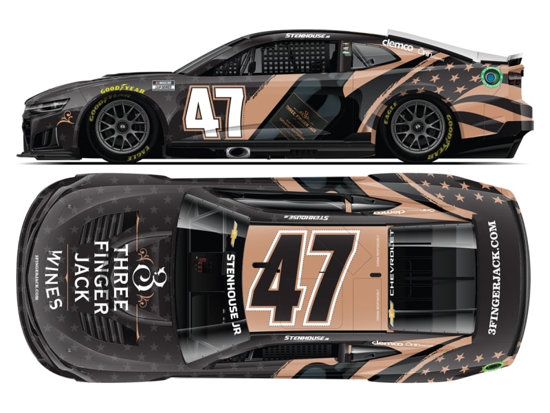 **Preorder** RICKY STENHOUSE JR 2026 THREE FINGER JACK WINES 1:24 ELITE DIECAST