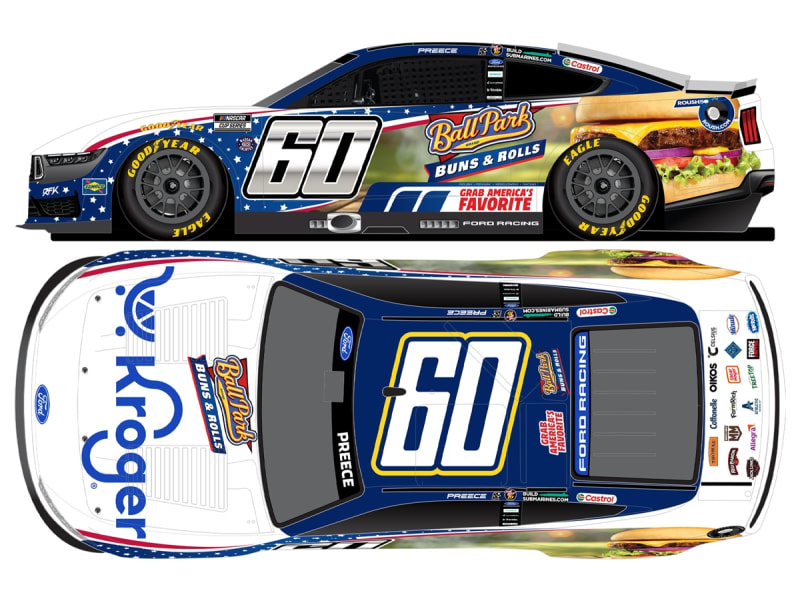 **Preorder** RYAN PREECE 2026 KROGER/ BALL PARK BUNS & ROLLS 1:24 ELITE DIECAST