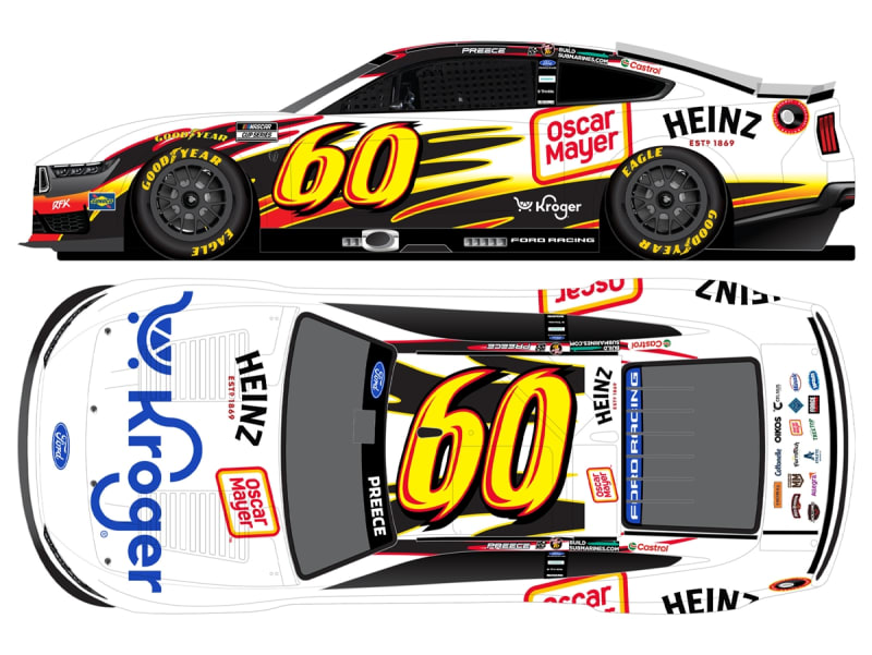**Preorder** RYAN PREECE 2026 KROGER/OSCAR MAYER/HEINZ THROWBACK 1:24 RAW