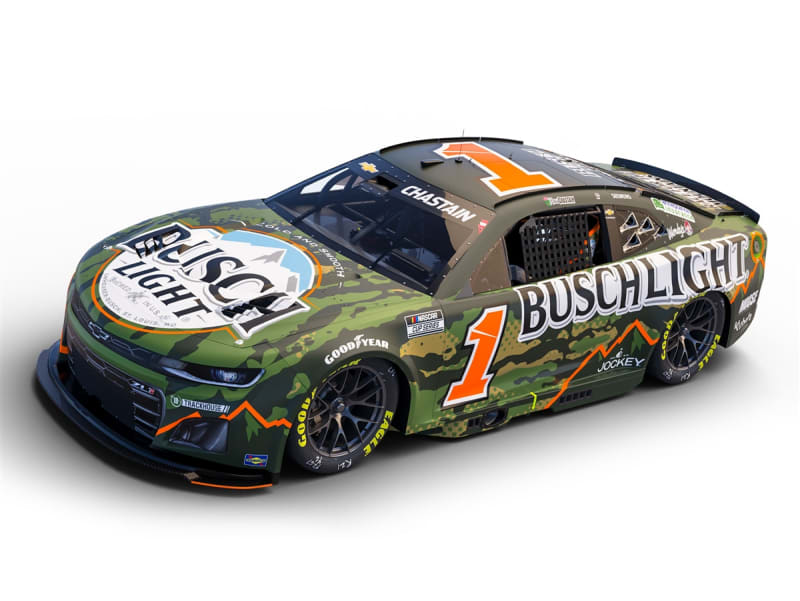 **Preorder** ROSS CHASTAIN 2025 BUSCH LIGHT CAMO 1:64 ARC DIECAST