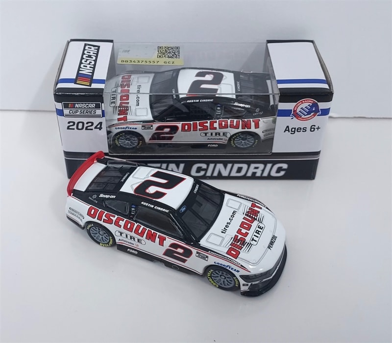 2024 Austin Cindric #2 Discount Tire 1/64 Scale