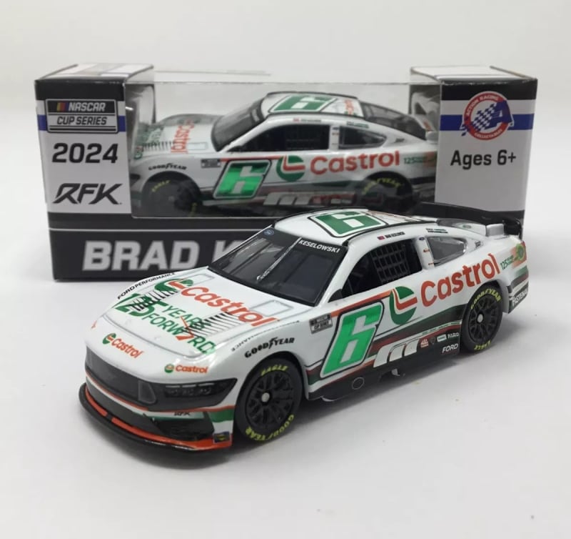 2024 Brad Keselowski #6 Castol 125 Years Moving Forward 1/64 Scale