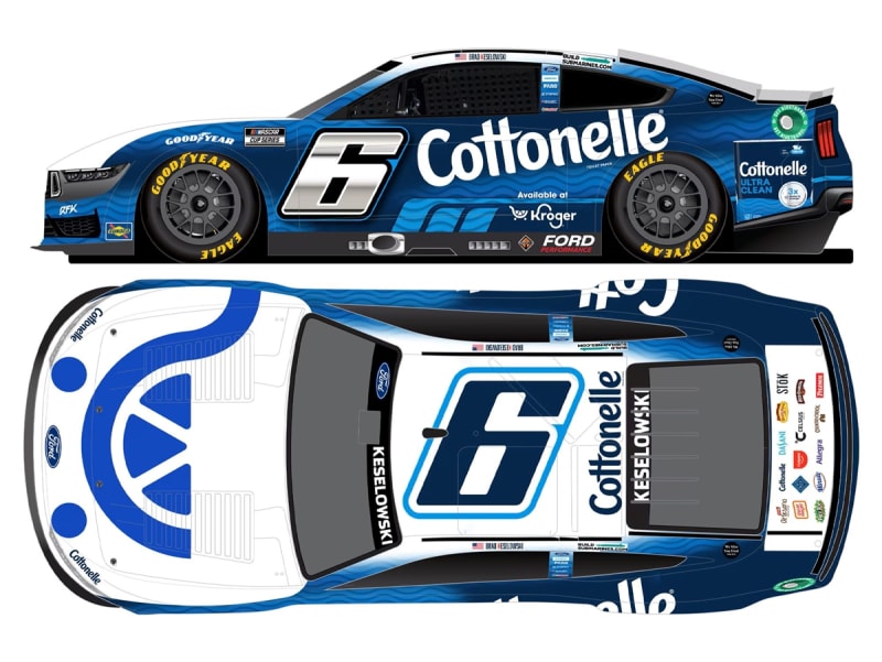 BRAD KESELOWSKI 2025 KROGER / COTTONELLE 1:24 ELITE DIECAST