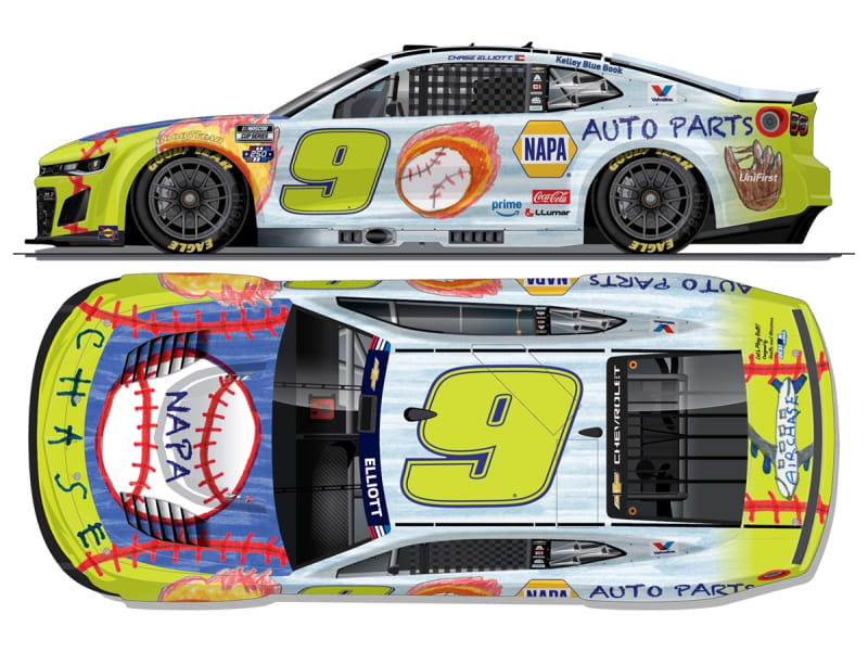 **Preorder** CHASE ELLIOTT 2026 NAPA/ CHILDREN'S HEALTHCARE OF ATLANTA 1:24 ARC DIECAST