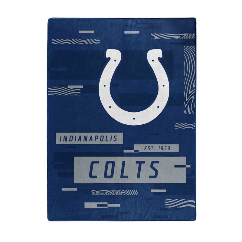 INDIANAPOLIS COLTS 60"x 80" DIGITIZE DESIGN PLUSH BLANKET