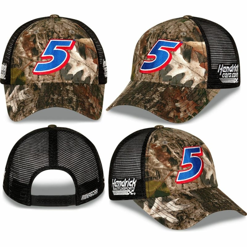 Kyle Larson #5 Hendrickcars.com True Timber Camo Hat