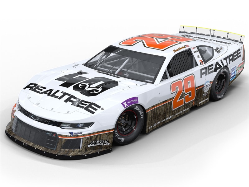 **Preorder** KEVIN HARVICK 2026 REALTREE 40TH ANNIVERSARY 1:24 FLASHCOAT SILVER