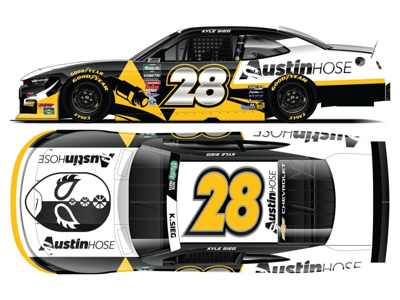 **Preorder** KYLE SIEG 2026 AUSTIN HOSE 1:64 ARC DIECAST